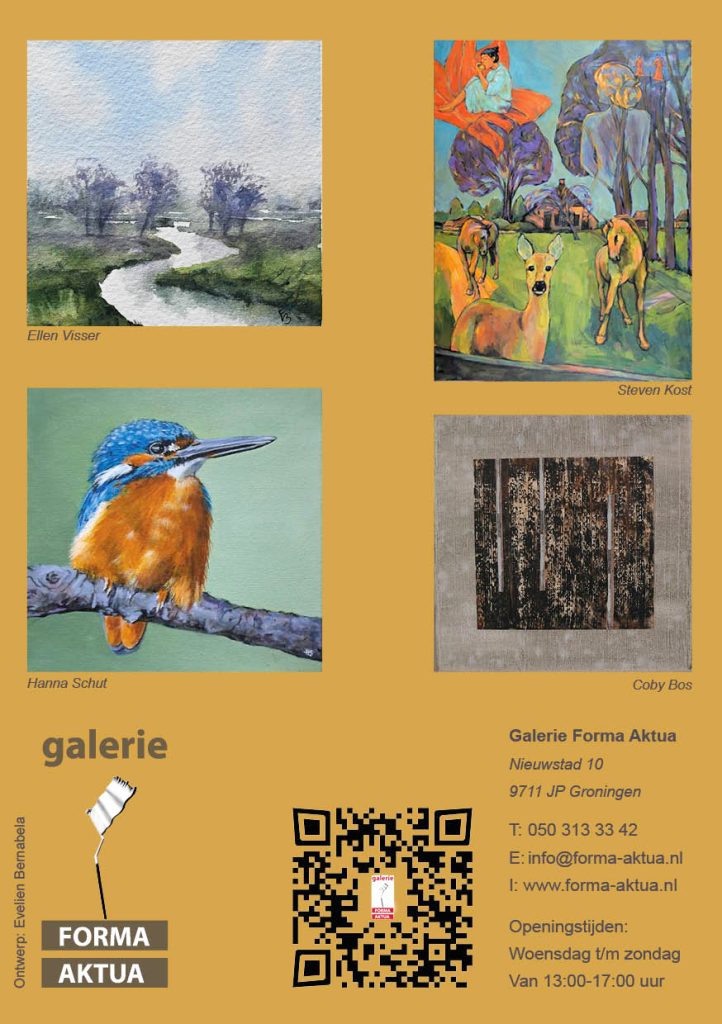 Beeldend Collectief Drenthe in galerie Forma Aktua